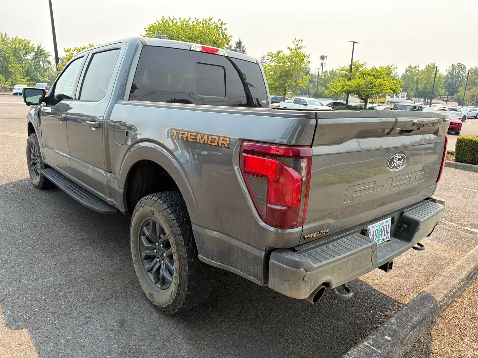 Used 2025 Carbonized Gray Metallic Ford Tremor image 6