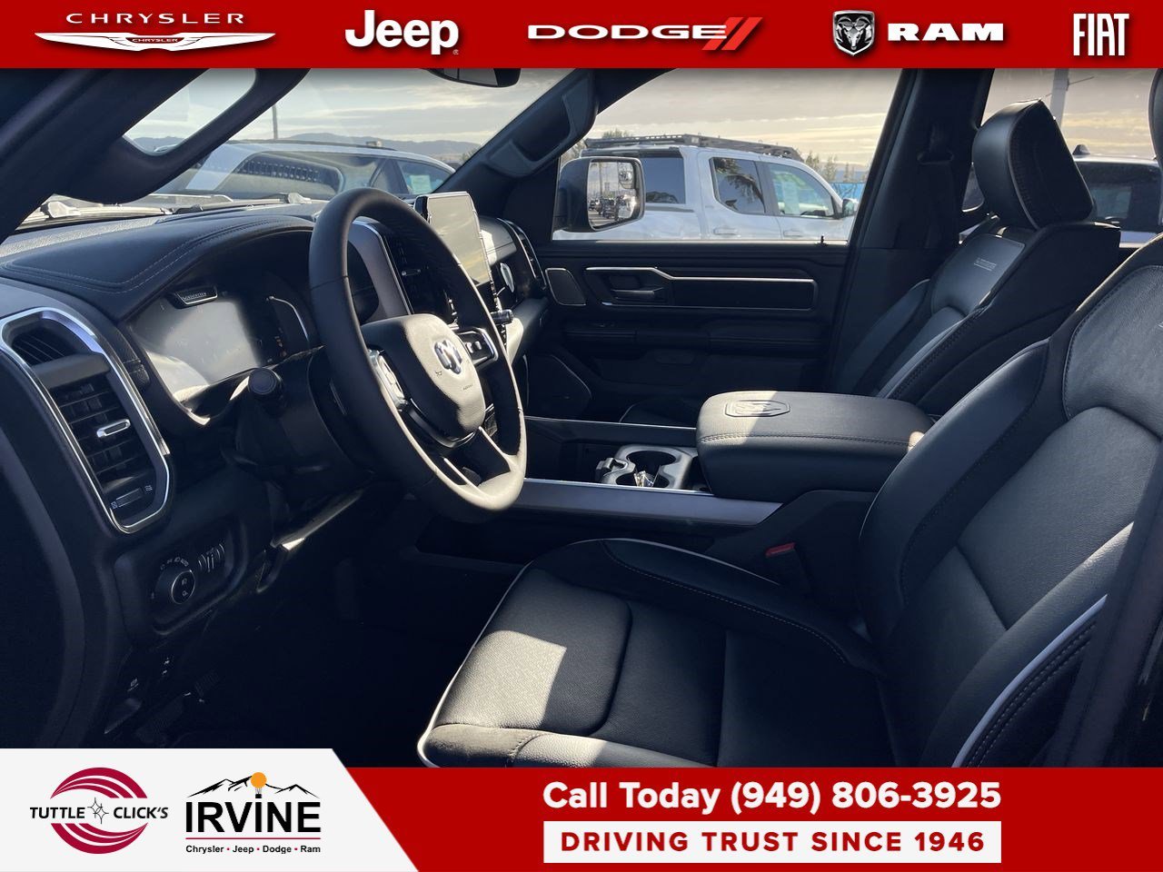 New 2026 Serrano-Green Metallic Exterior Paint RAM Laramie image 17