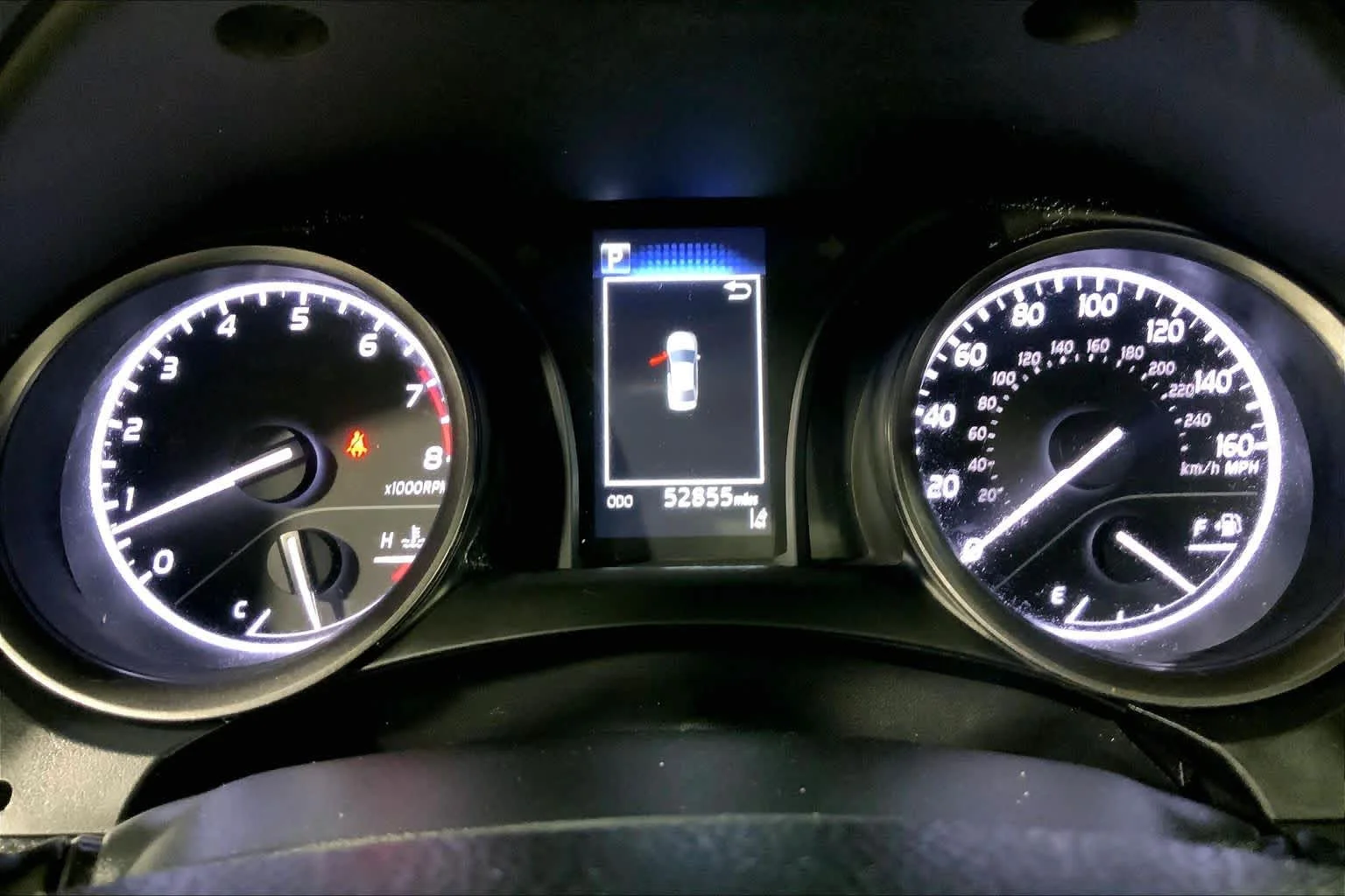 Used 2024 Cavalry Blue Toyota SE image 26