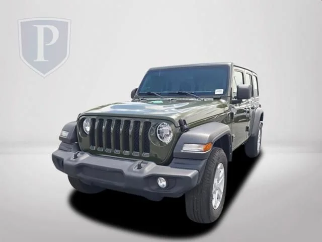 Used 2022 Green Jeep Unlimited Sport S image 11