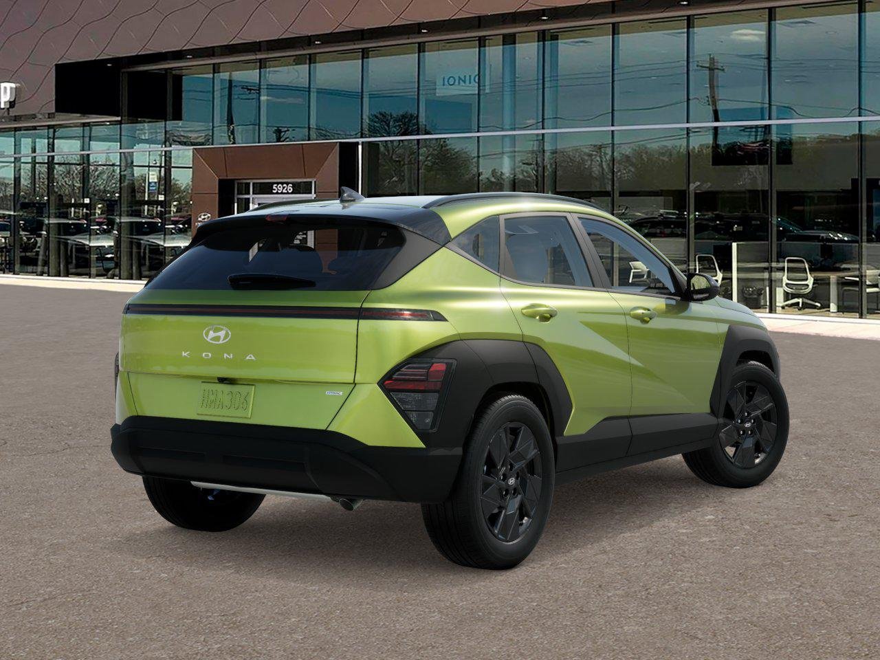 New 2027 Neoteric Yellow Hyundai SEL Sport AWD image 4