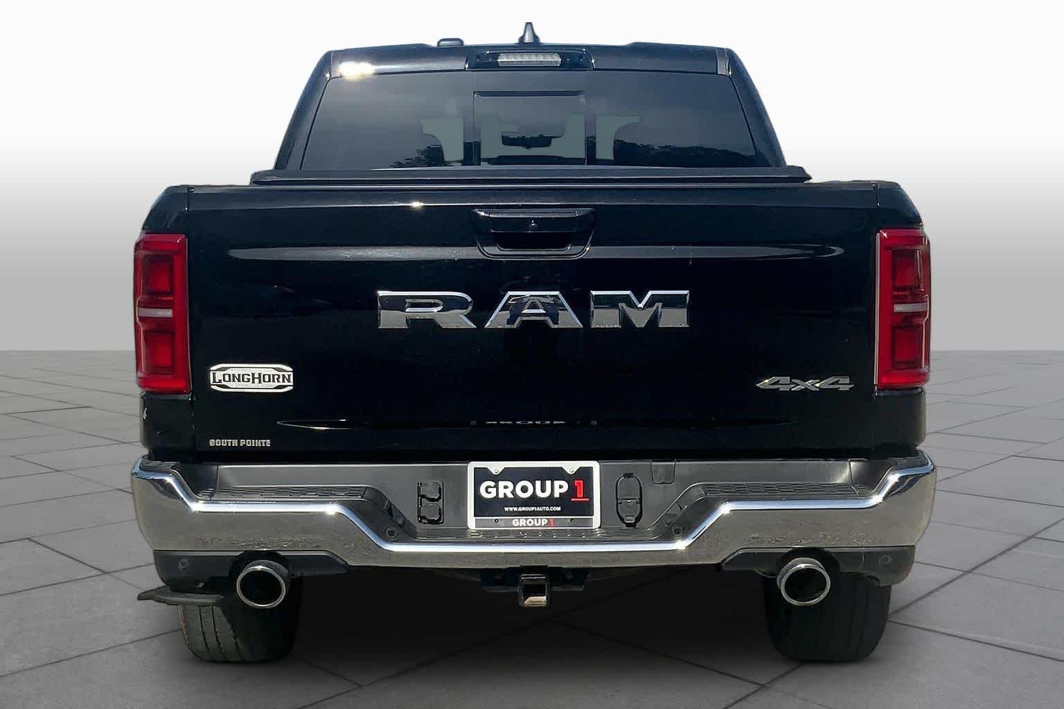 Used 2025 Diamond Black Crystal Pearlcoat Ram Longhorn image 5