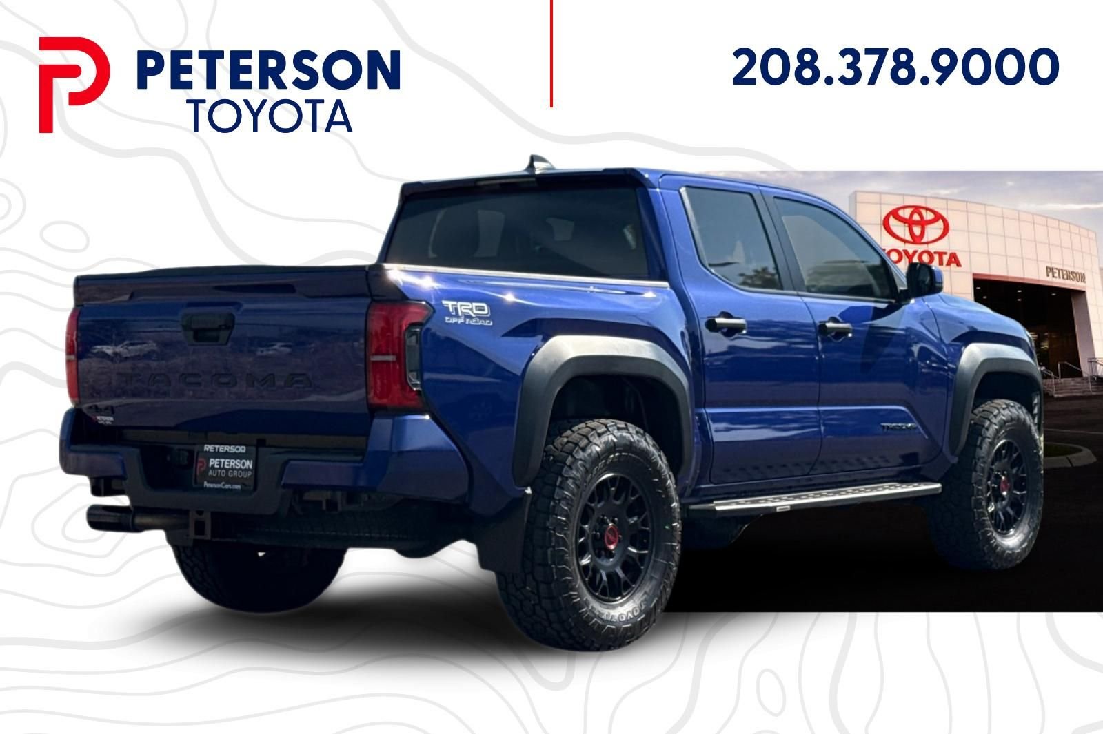 Used 2024 Blue Toyota TRD Off-Road image 3