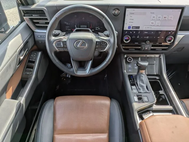 Certified Used 2024 Nori Green Pearl Lexus 550 Luxury+ image 16