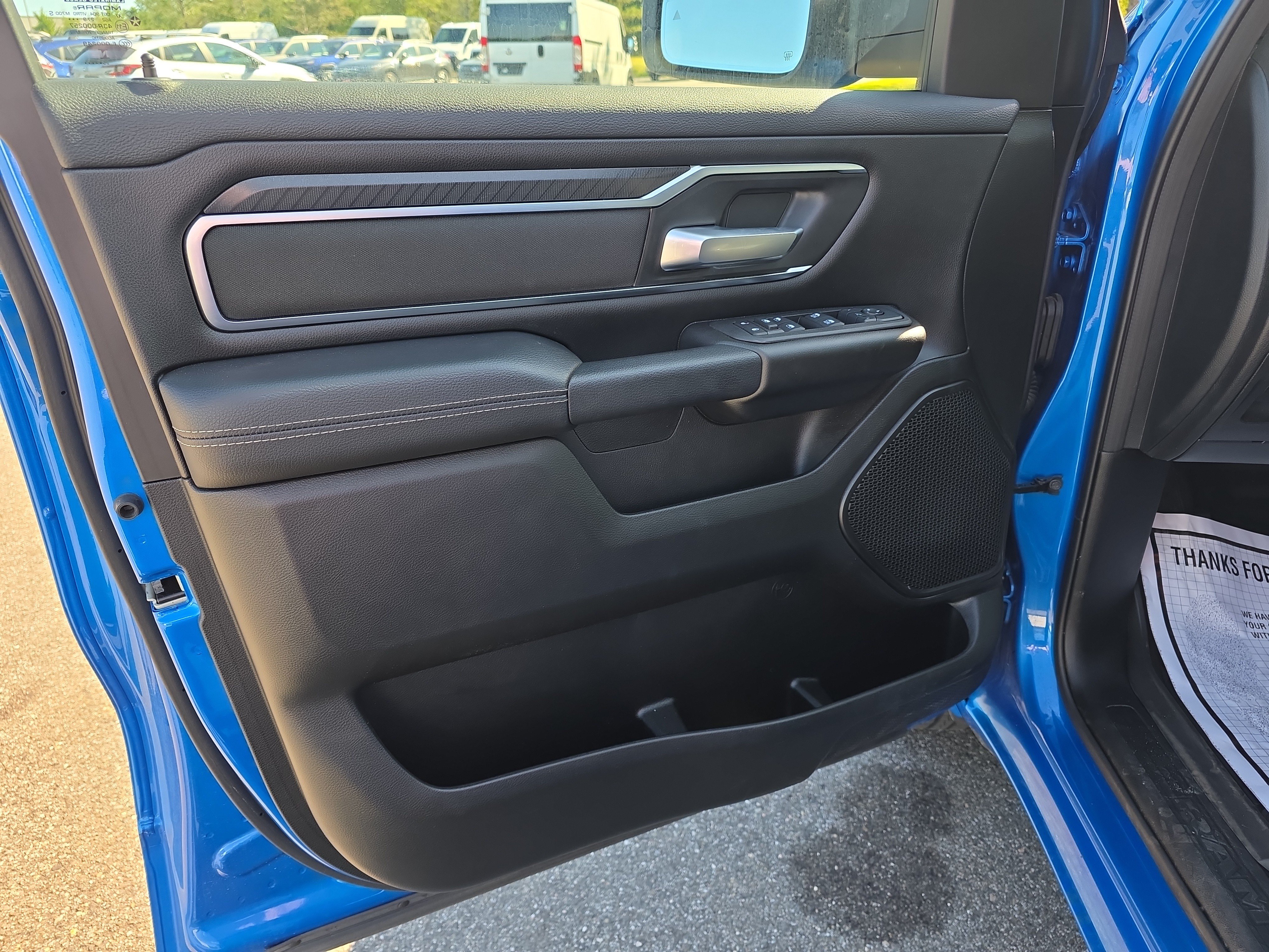 Used 2025 Hydro Blue Pearlcoat Ram Big Horn image 9