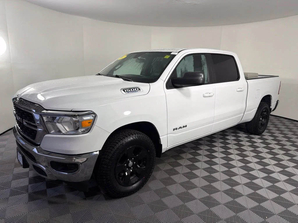 Used 2022 Bright White Clearcoat Ram Big Horn/Lone Star image 3