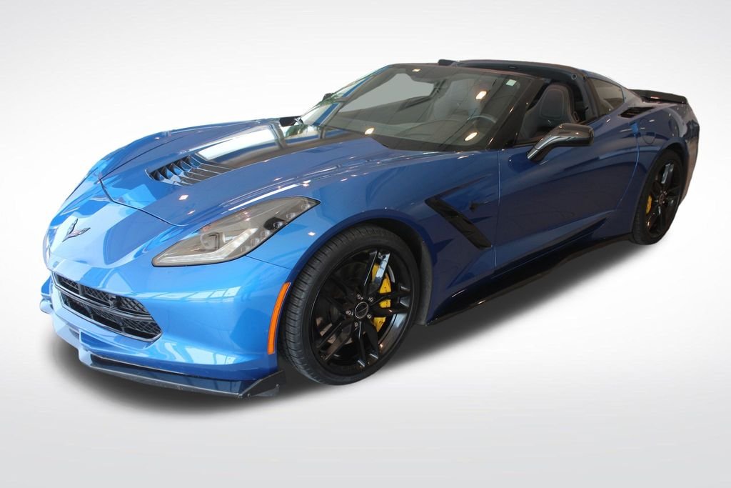 Used 2016 Blue Chevrolet Stingray Z51 image 7