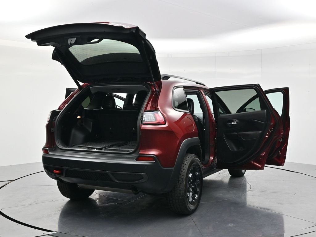 Used 2020 Velvet Red Pearlcoat Jeep Trailhawk image 57