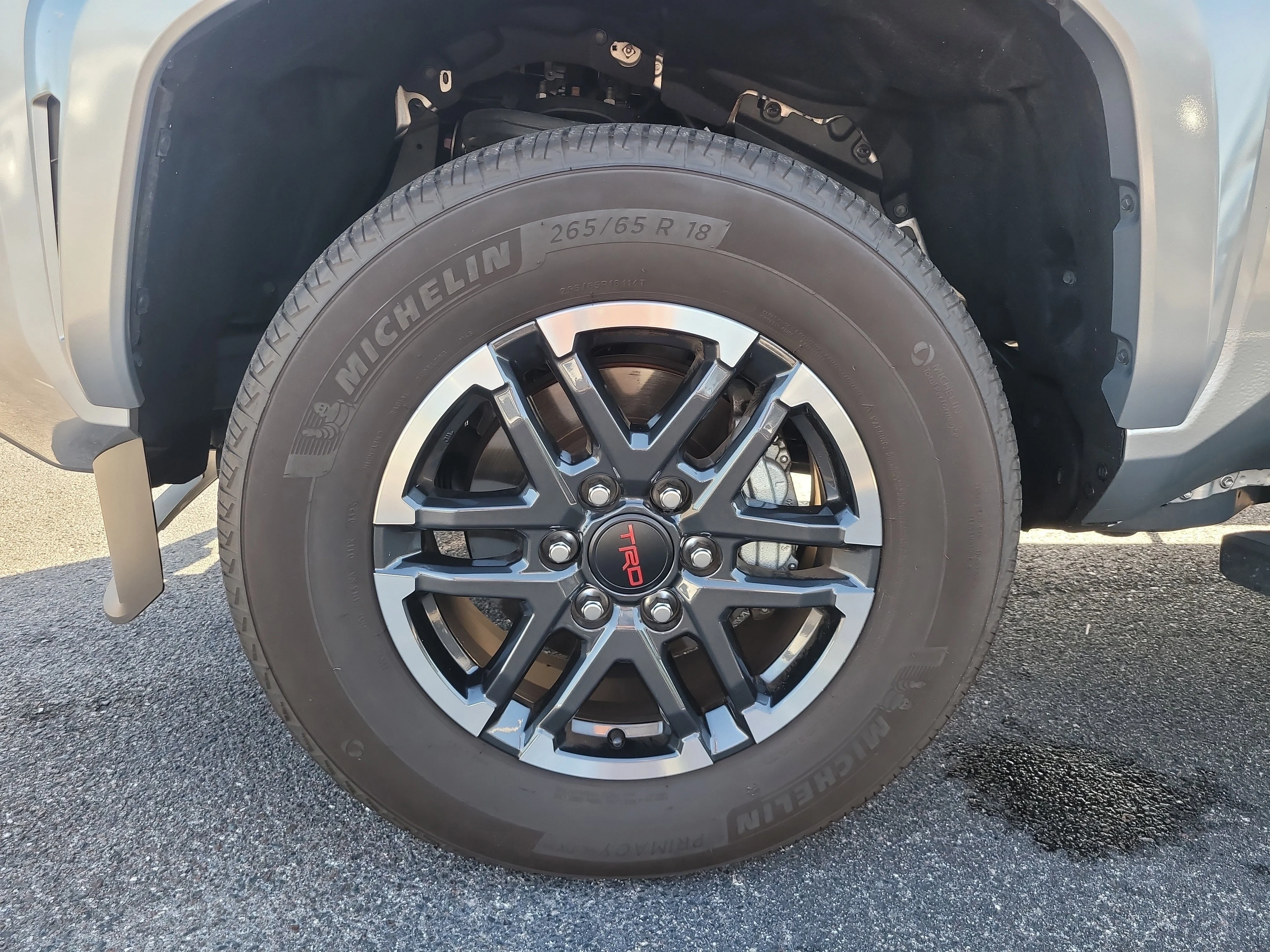 Used 2025 Celestial Silver Metallic Toyota TRD Sport image 10