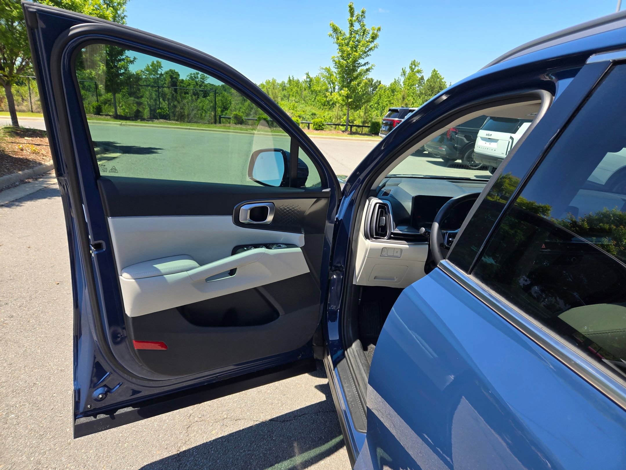 Used 2025 Midnight Lake Blue Kia S image 20