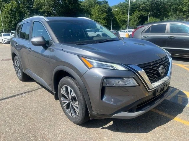 Certified Used 2023 Gun Metallic Nissan SV image 1