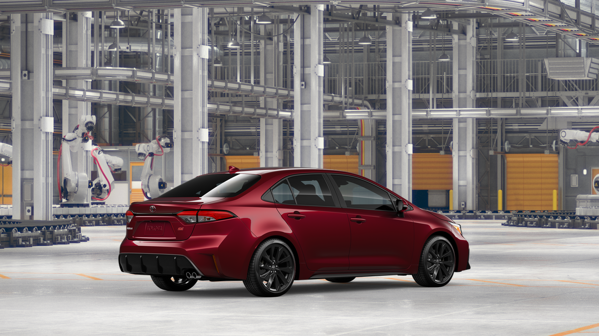 New 2026 Red Toyota SE image 10