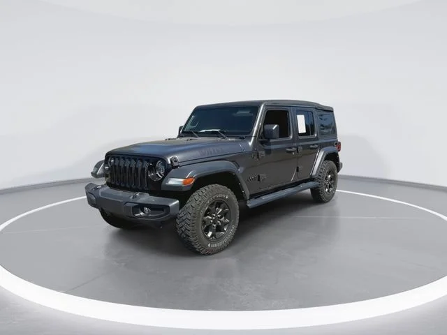 Used 2021 Gray Jeep Unlimited Willys image 5