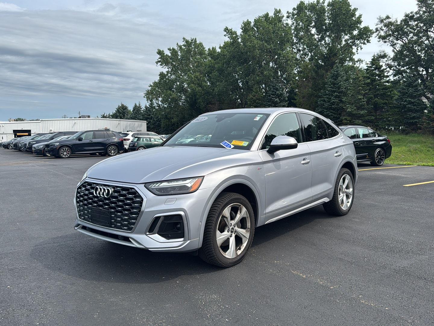 Used 2022 Florett Silver Metallic Audi S line Prestige image 7