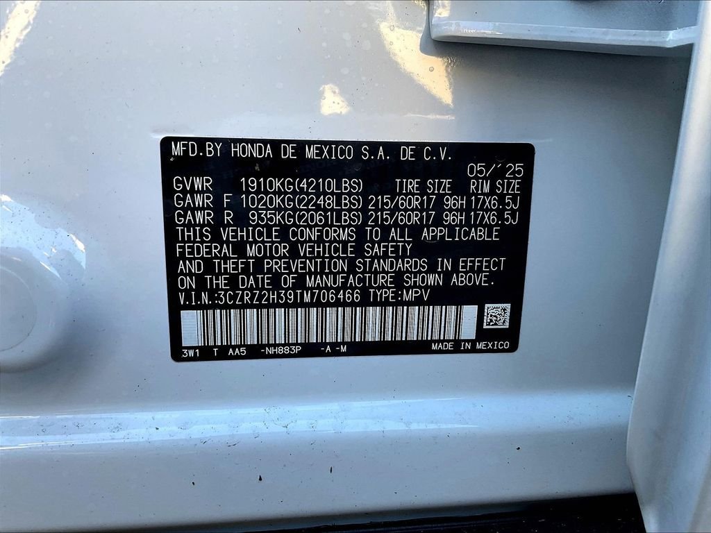 2026 Honda HR-V — photo 17