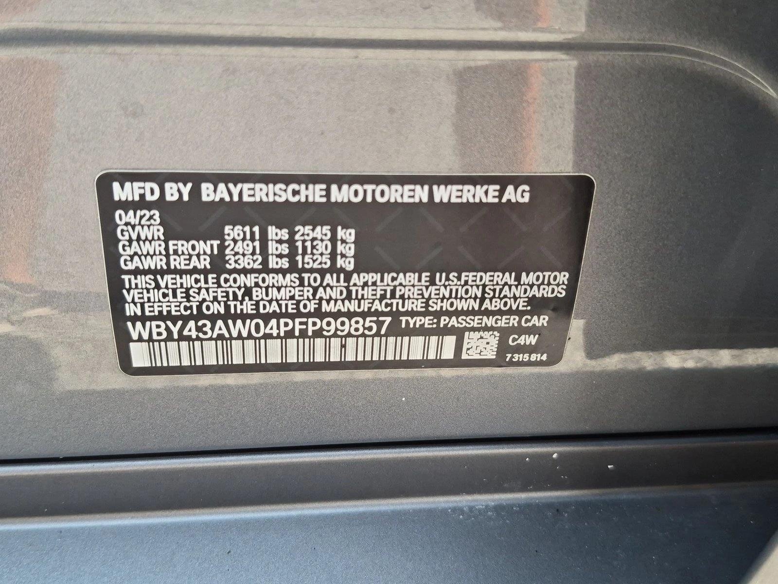 Used 2023 Skyscraper Grey Metallic BMW eDrive35 image 26
