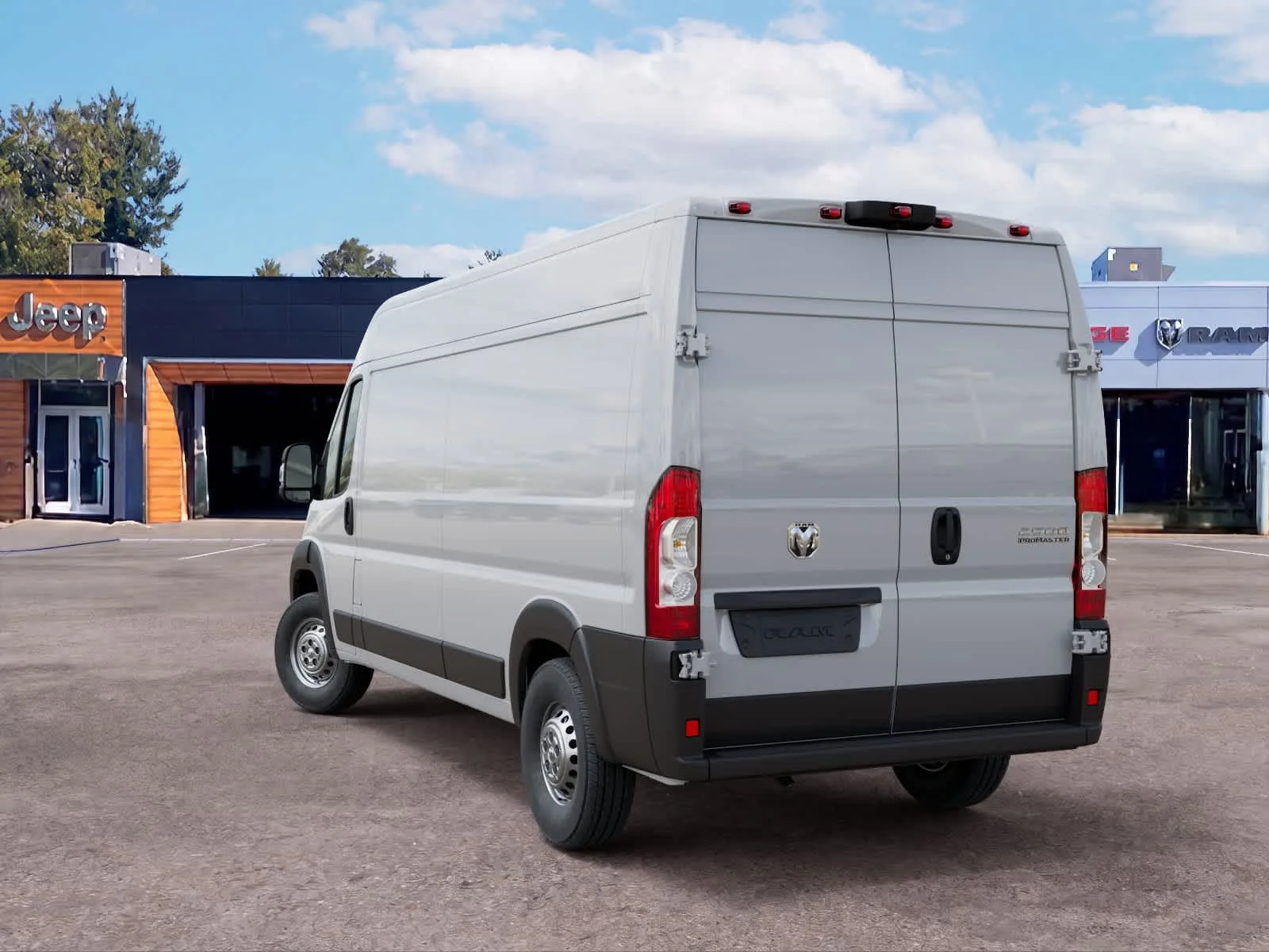 New 2026 Bright White Clearcoat Ram Tradesman image 3