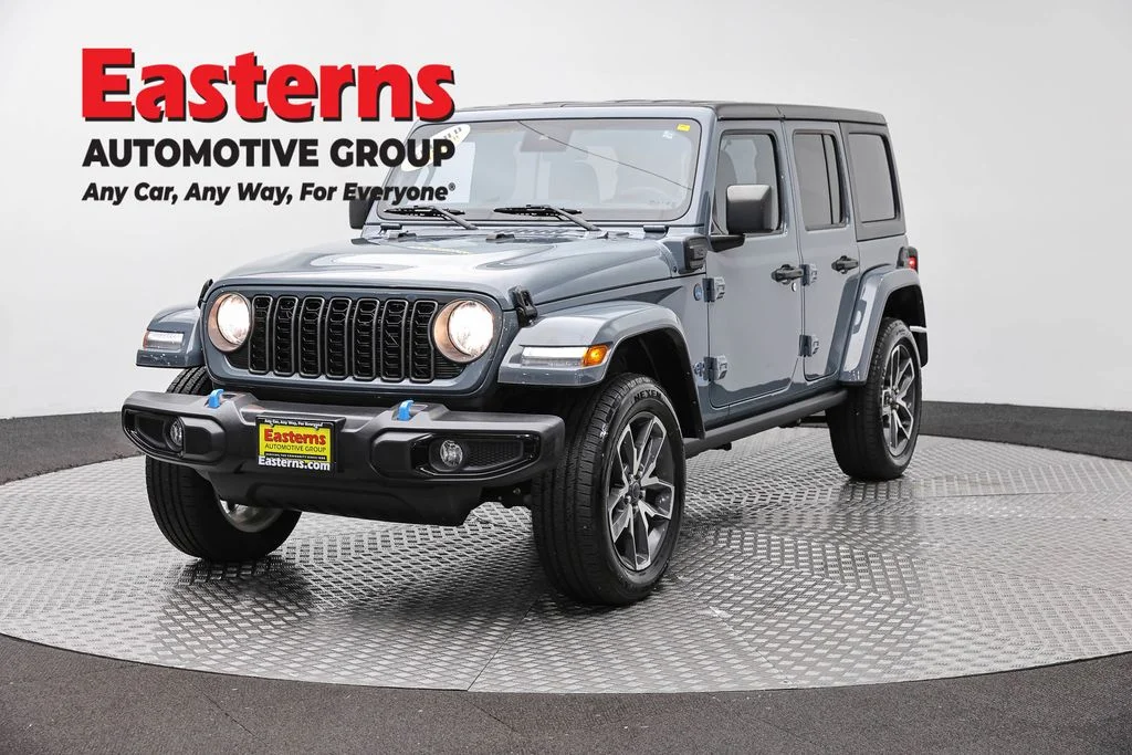 Used 2024 Gray Jeep Sport S 4xe image 1
