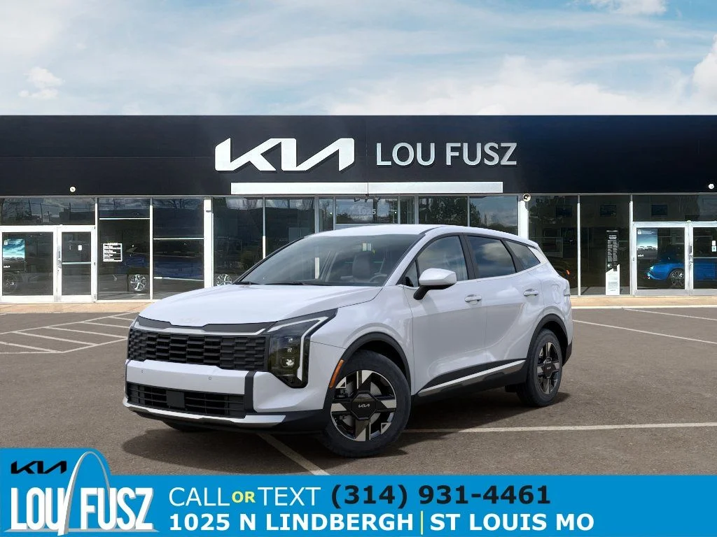 New 2026 Glacial White Pearl Kia LX image 1