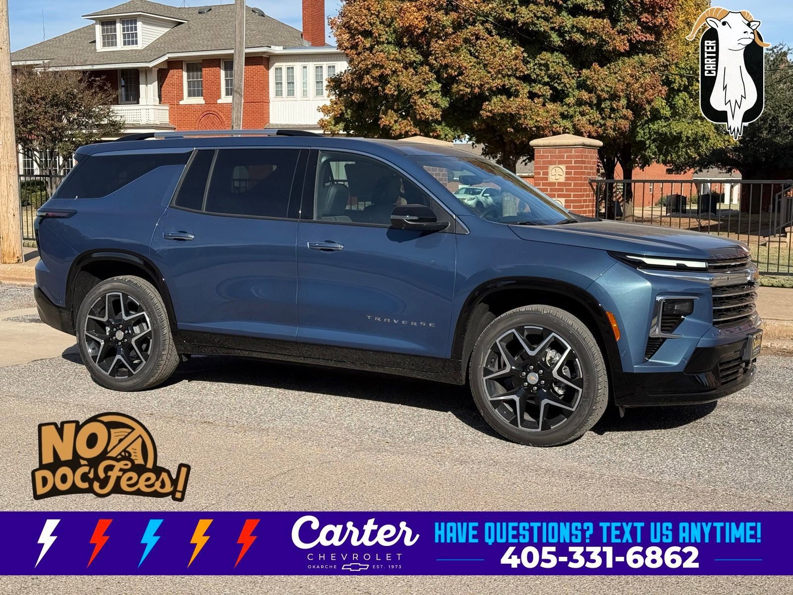 New 2026 Lakeshore Blue Metallic Chevrolet High Country image 1