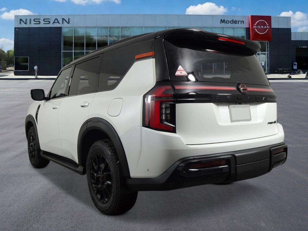New 2026 Aspen White Tricoat/Super Black Nissan PRO-4X image 3