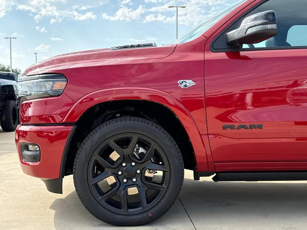 New 2026 Molten Red Pearl-Coat Exterior Paint RAM Laramie image 5