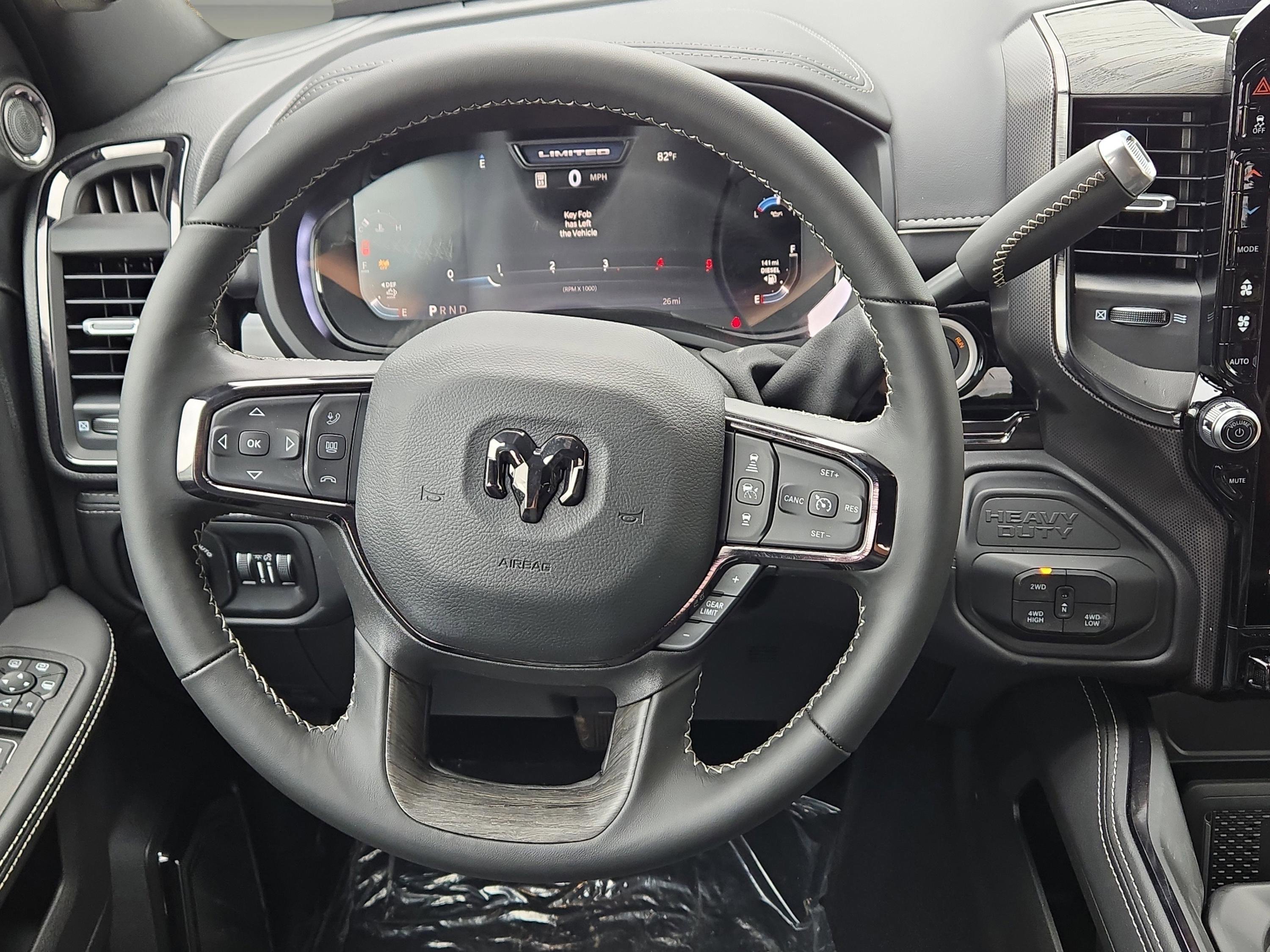 New 2026 Diamond Black Crystal Pearlcoat Ram Limited image 20