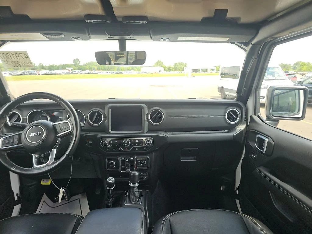 Used 2023 White Jeep Sahara 4xe image 6