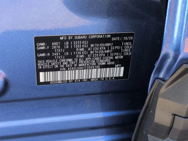 Used 2026 Blue Subaru Base image 39