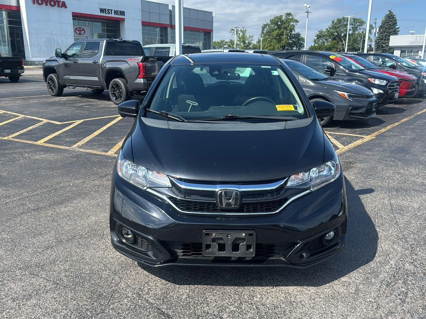 Used 2020 Crystal Black Pearl Honda EX image 2