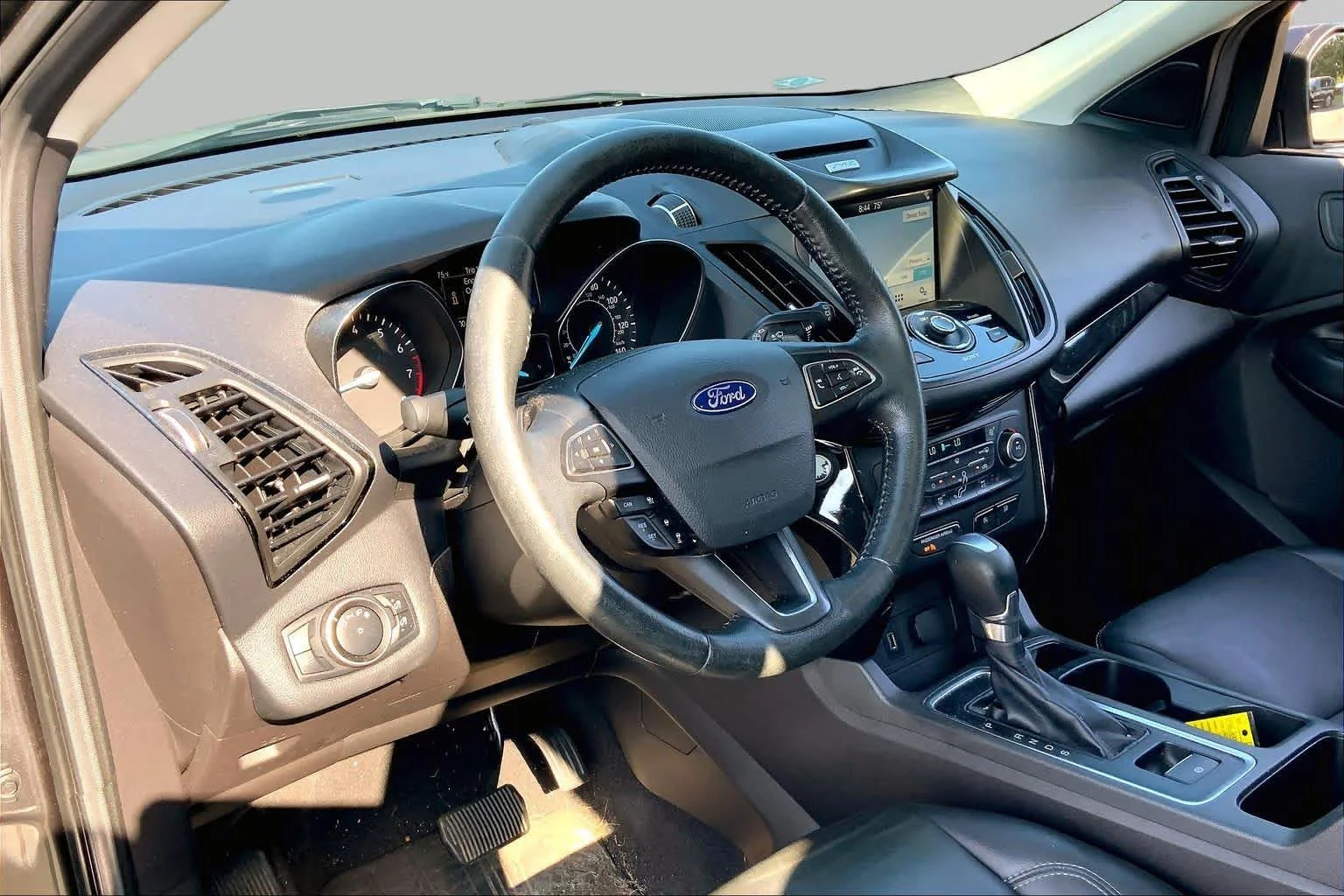 Used 2017 Magnetic Metallic Ford Titanium image 18