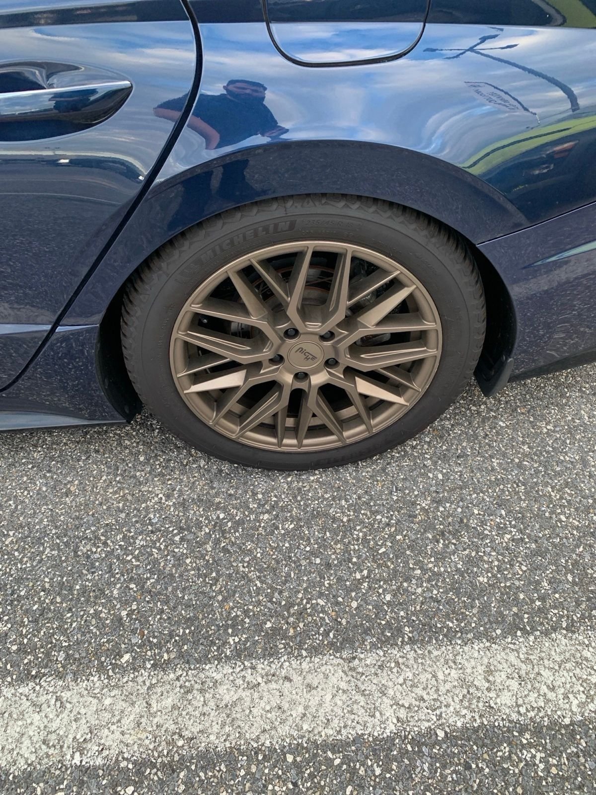 Used 2022 Blue Hyundai Limited image 7