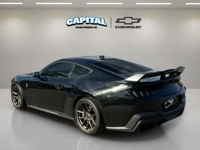 Used 2024 Black Ford Dark Horse Fastback image 3