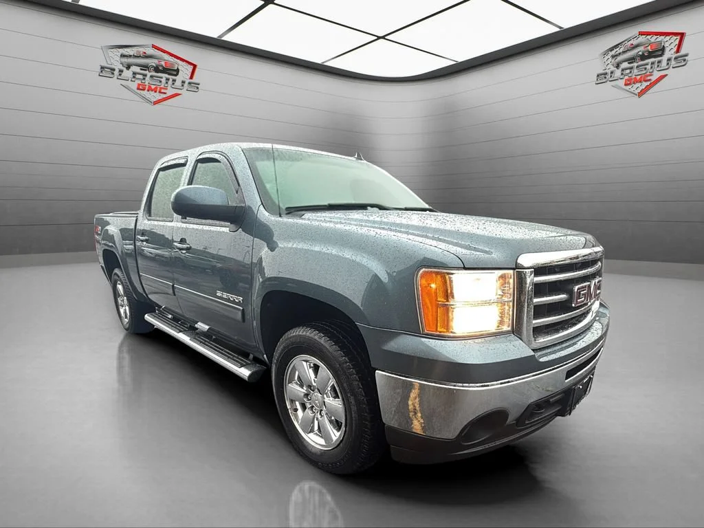 Used 2012 STEALTH GRAY METALLIC GMC SLT image 7