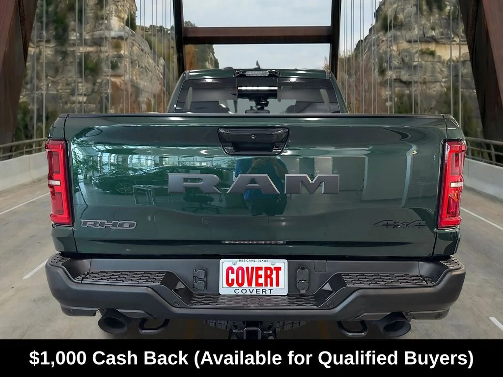 New 2026 Serrano-Green Metallic Exterior Paint RAM RHO image 4