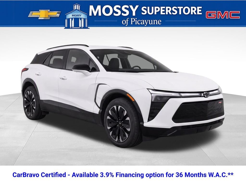 Certified 2024 Chevrolet Blazer EV RS with VIN 3GNKDHRK8RS190109 for sale in Picayune, MS