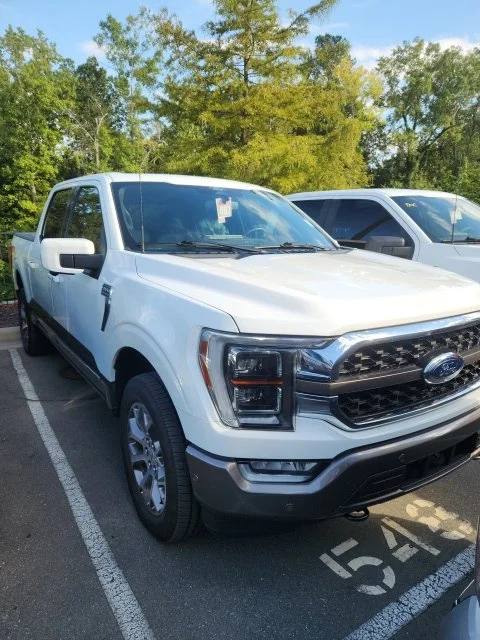 Used 2021 White Ford King Ranch image 2
