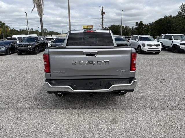New 2026 Billet Silver Metallic Clear-Coat Exterior Paint RAM Laramie image 5