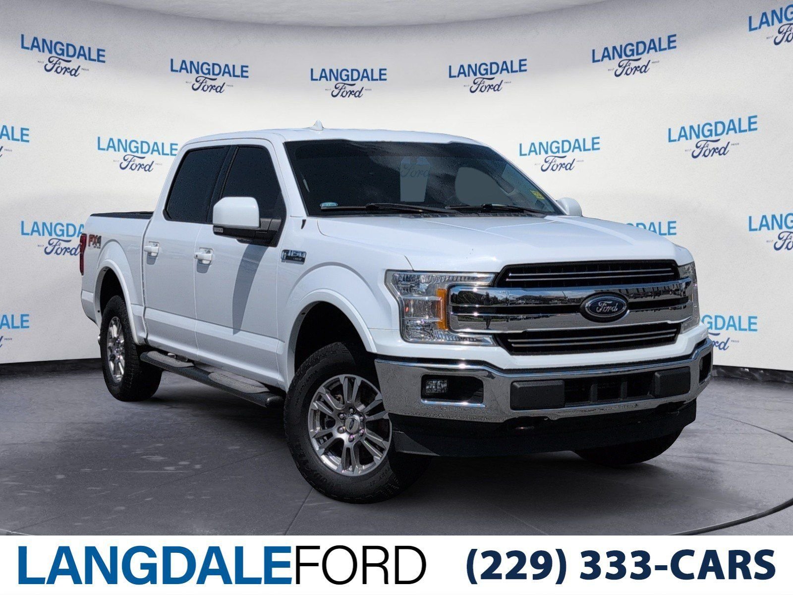 Used 2018 Oxford White Ford Lariat image 1