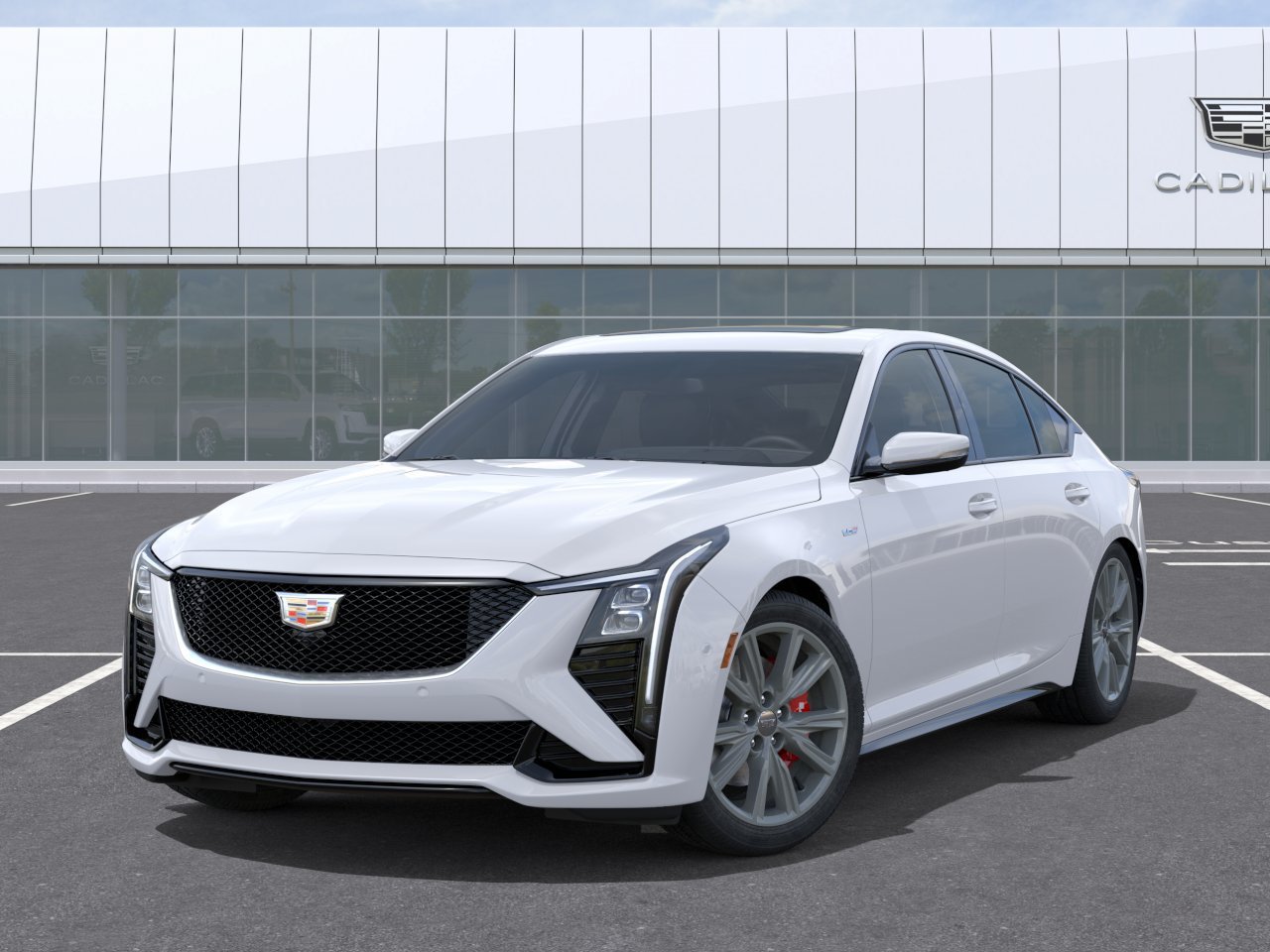 New 2026 Summit White Cadillac V-Series image 6