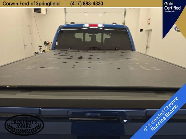 Certified Used 2024 Atlas Blue Metallic Ford Lariat image 17