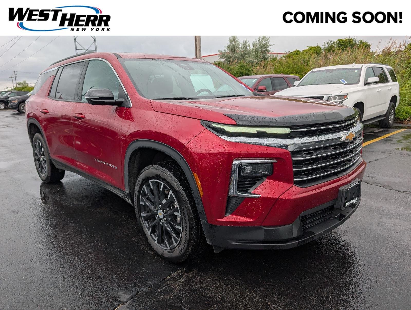 Used 2025 Radiant Red Tintcoat Chevrolet AWD LT image 1