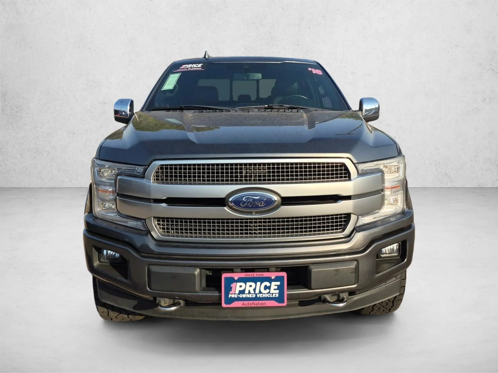 Certified Used 2018 Magnetic Metallic Ford Platinum image 2