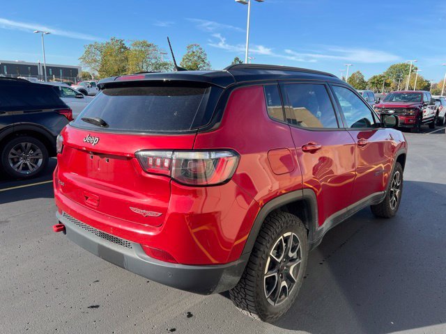 Used 2025 Jeep Compass Trailhawk with VIN 3C4NJDDN8ST584802 for sale in Apple Valley, Minnesota