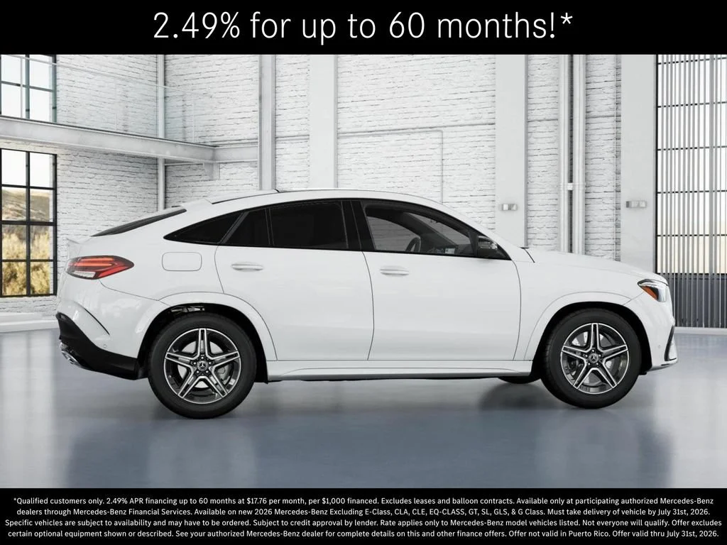 New 2026 Polar White Mercedes-Benz GLE 450 image 59