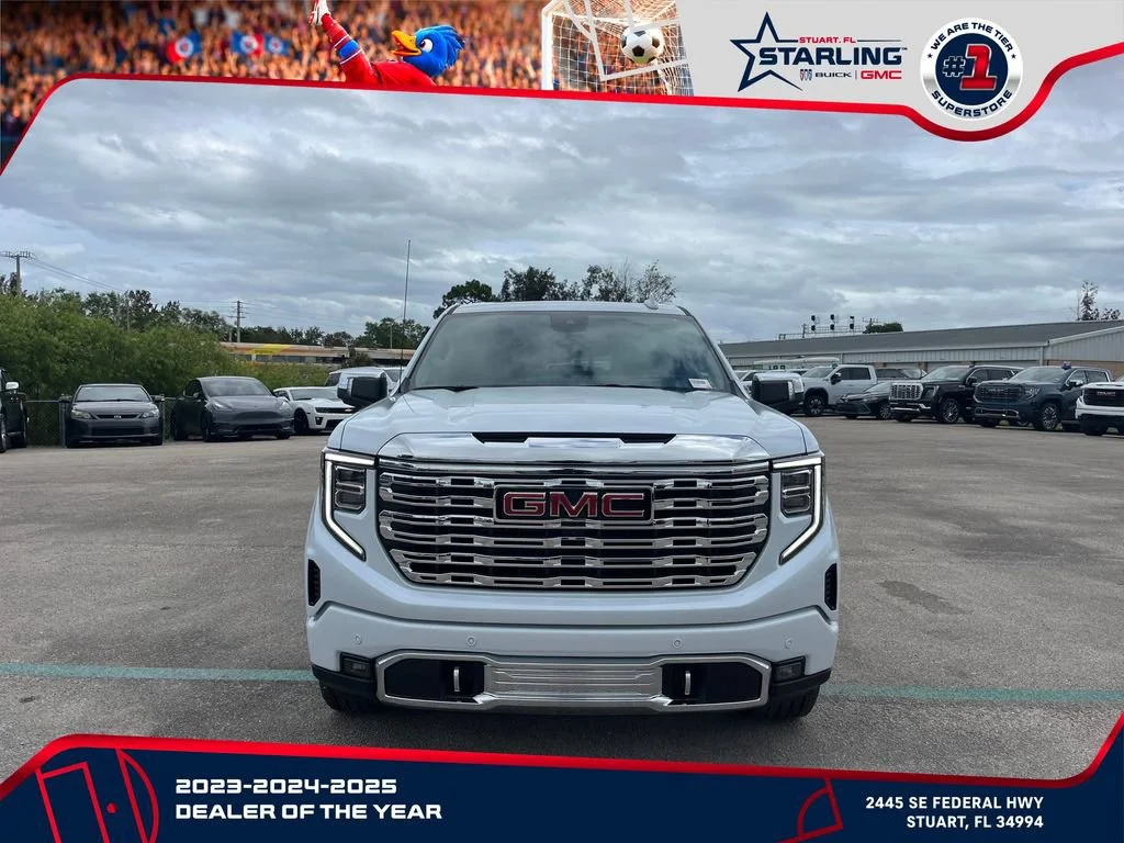 New 2026 Glacier White Tricoat GMC Denali image 3