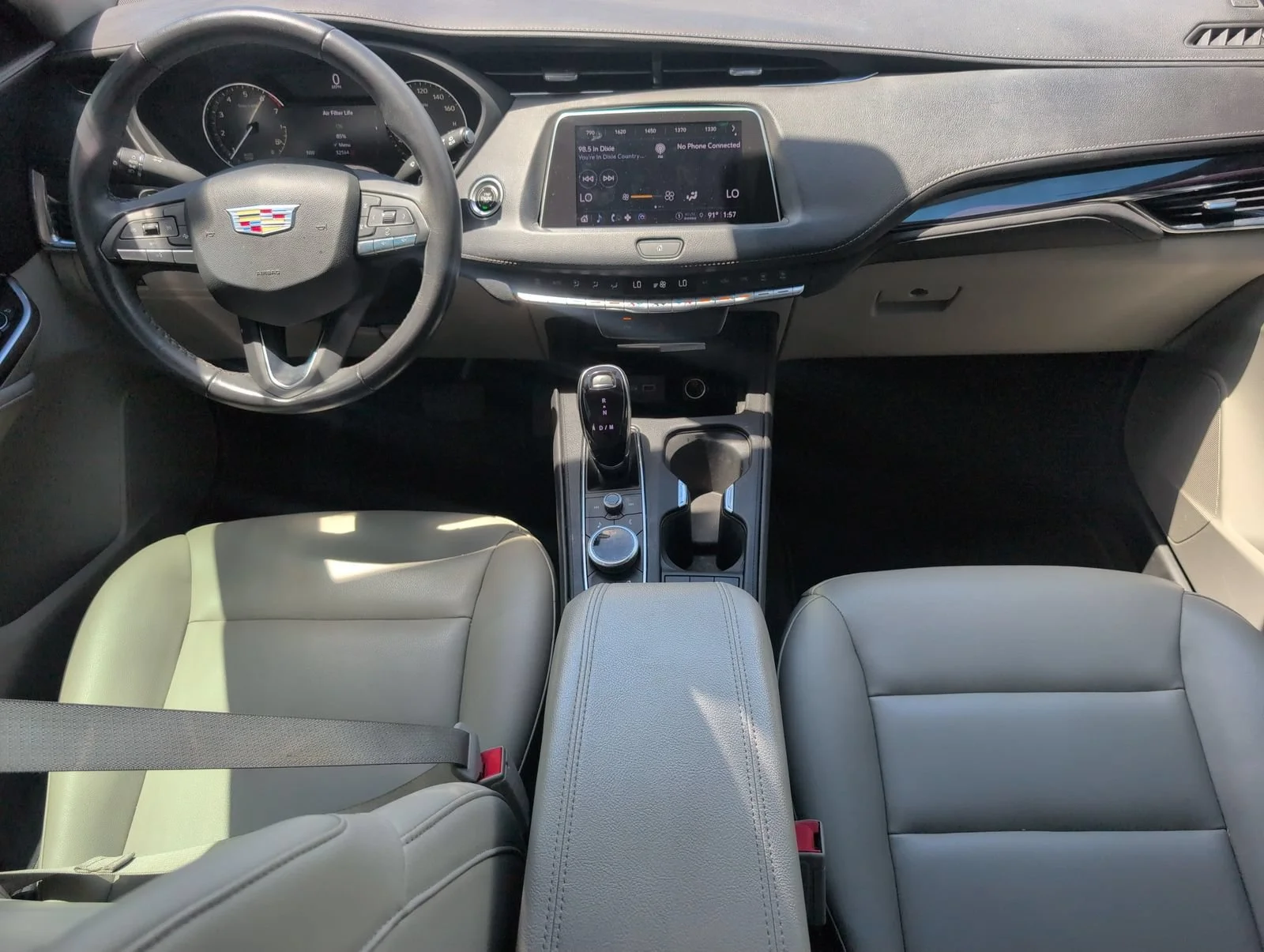 Used 2023 Crystal White Tricoat Cadillac Luxury image 30