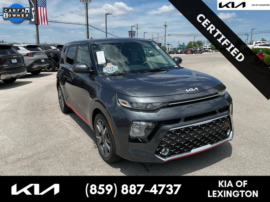 Used 2022 Gravity Gray Kia GT-Line image 1