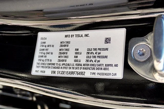 Used 2024 Black Tesla Base image 38
