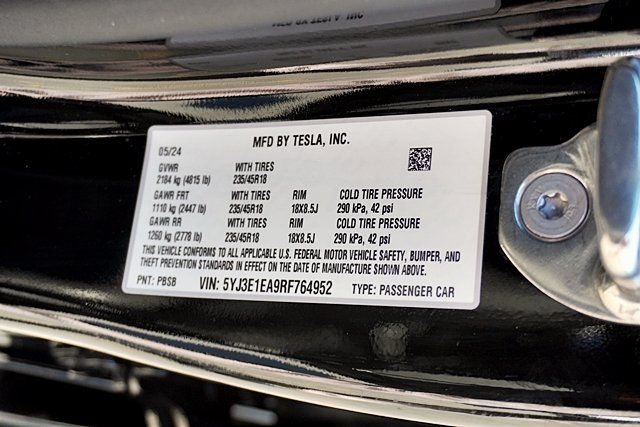 Used 2024 Black Tesla Base image 38
